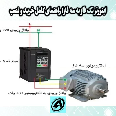 اینورتر تک فاز به سه فاز